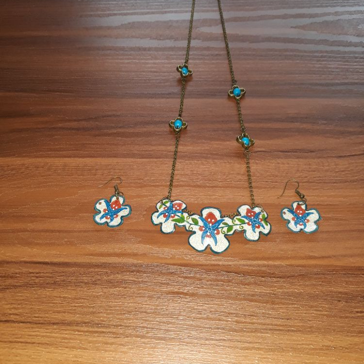 نیم ست مدل گل