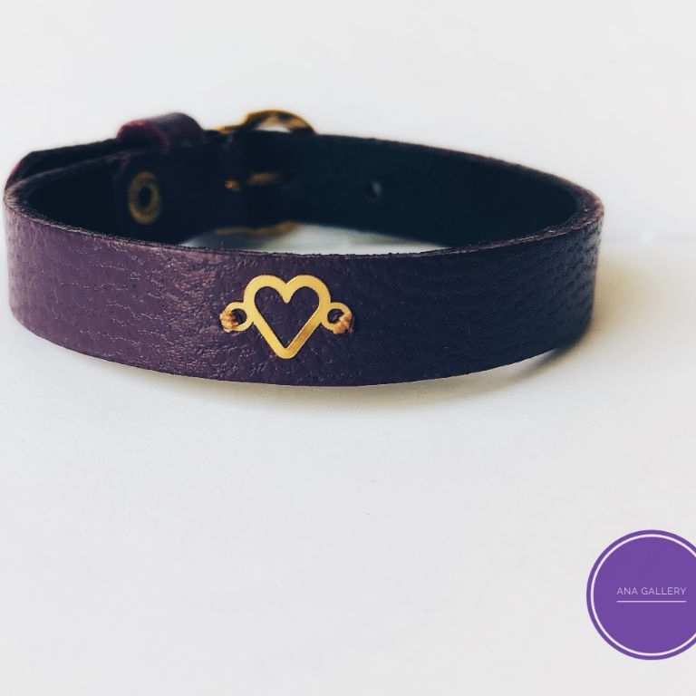 دستبند چرمی زنانه