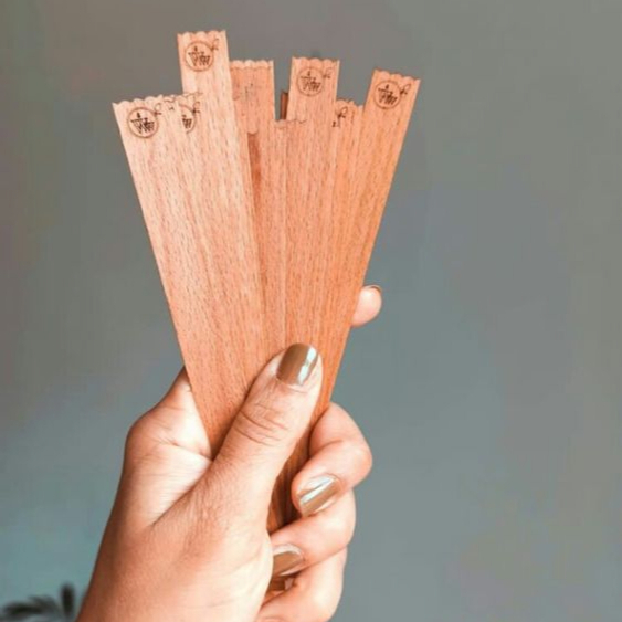 فتیله چوبی شمع