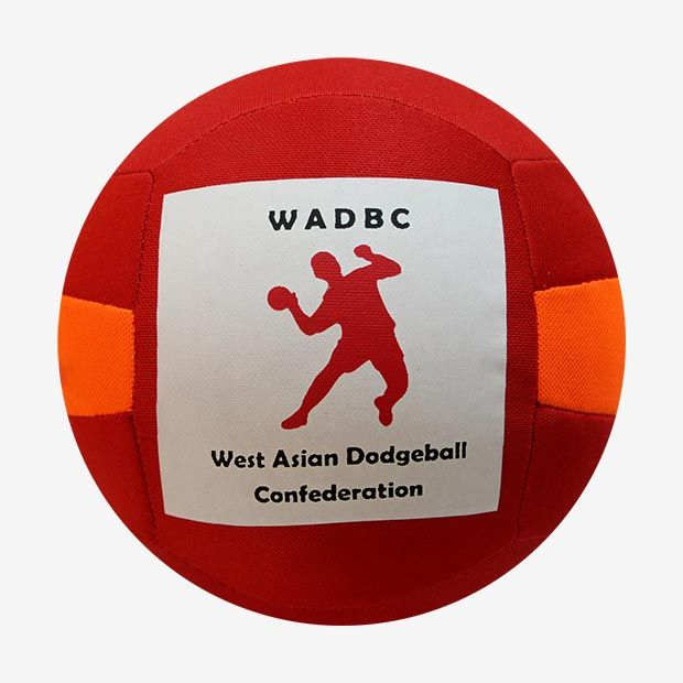 توپ داژبال بازی وسطی مدل WADB رنگ نارنجی