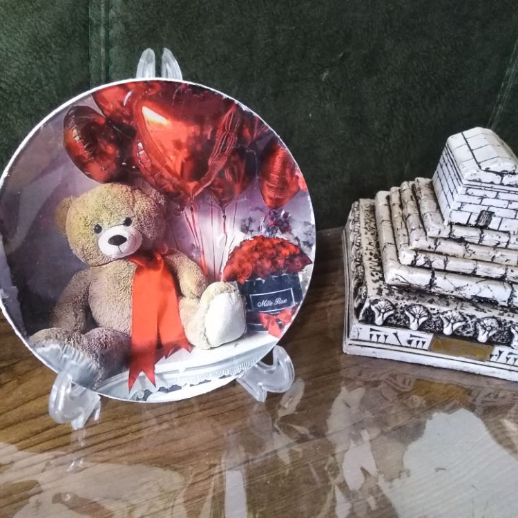 بشقاب دیوارکوب ولنتاین