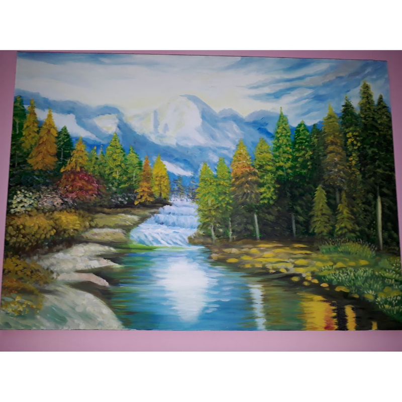 تابلوی نقاشی طبیعت